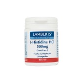 Lamberts L-Histidine 500Mg 30 Κάψουλες