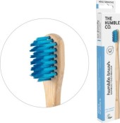 The Humble Co. Toothbrush Bamboo Adult Sensitive Blue Μπλε Οδοντόβουρτσα Ενηλίκων Για Ευαίσθητα Δόντια & Ούλα