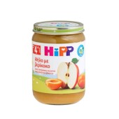 HiPP Βρεφική Φρουτόκρεμα Μήλο Με Βερίκοκο Από τον 4ο Μήνα 190 gr