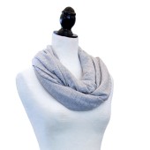 Chicco Μαντήλι Θηλασμού Silver Grey, 1 Τμχ