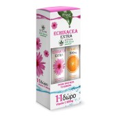 Power Health Power of Nature Echinacea Extra 24 eff.tabs Stevia + Δώρο Vitamin C 500 mg 20 eff.tabs