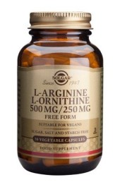 Solgar L-Arginine- L-Ornithine 50 Veg.Caps