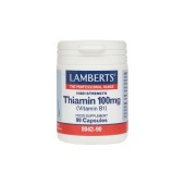 Lamberts Thiamin 100Mg (Vit B1) 90 Κάψουλες