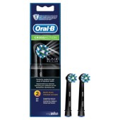 Oral B Cross Action Black Edition Ανταλλακτικά 2 Τεμάχια