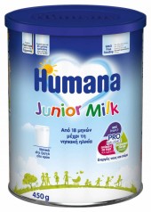 Humana Junior Milk - Απο 18 Μηνών 450 gr