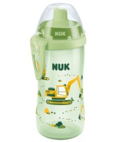 Nuk Παγουράκι Flexi Cup Με Καλαμάκι Soft 300 ml 18m+
