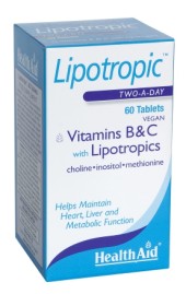 Health Aid Lipotropic Β & C 60 tabs