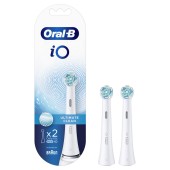 Oral-B iO Ultimate Clean White Ανταλλακτικές Κεφαλές 2 Τεμάχια