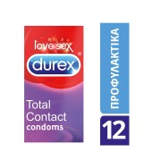 Durex Προφυλακτικά Total Contact 12 τμχ