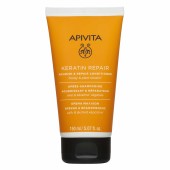 Apivita Keratin Repair Nourish & Repair Conditioner Κρέμα Μαλλιών Θρέψης & Επανόρθωσης με Μέλι & Φυτική Κερατίνη 150ml