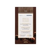 Korres Argan Oil Advanced Colorant 7.17 Ξανθό Μπεζ Μόνιμη Βαφή Μαλλιών 1τμχ