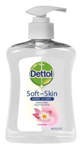 Dettol Αντιβακτηριδιακό Υγρό Κρεμοσάπουνο με Αντλία Χαμομήλι(Θρεπτικό) 250ml