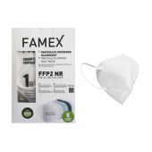 Famex Μάσκα Υψηλής Προστασίας FFP2 NR - Λευκό 10τμχ