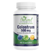 Natural Vitamins Colostrum 500mg 60caps