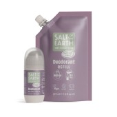 Salt of the Earth Vegan Αποσμητικό Roll-On Clary Sage & Mint Refill Pouch 300ml