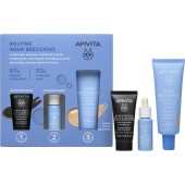 Apivita Promo Aqua Beelicious Λεπτόρρευστη Κρέμα Ενυδάτωσης SPF30 40ml & Δώρο Μαύρο Gel Καθαρισμού 15ml & Booster 10ml