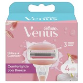 Gillette Venus ComfortGlide Spa Breeze Ανταλλακτικές Κεφαλές Γυναικείας Ξυριστικής Μηχανής 4τεμ