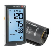 Microlife Hd Corner BP A7 AFIB Touch BT Grey Ψηφιακό Πιεσόμετρο Μπράτσου 1 Τεμ