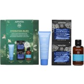 Apivita Promo Hydration Bliss Aqua Beelicious Κρέμα Ενυδάτωσης Πλούσιας Υφής 40ml & Δώρο Μάσκα Θαλάσσια Λεβάντα 2x8ml & Σαμπουάν 75ml