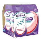 Nutricia Fortimel Protein 1,5 Kcal Φράουλα 4x200 ml