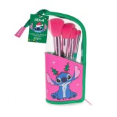 Mad Beauty Stitchmas Cosmetic Brush & Bag Σετ με Πινέλα 4τεμ