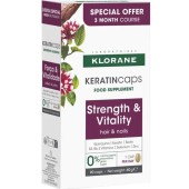 Klorane Promo Strength & Vitality Keratincaps Συμπλήρωμα Διατροφής για Μαλλιά & Νύχια 90 Κάψουλες (3x30)