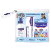 Hansaplast Promo Wound Spray 100ml & Healing Ointment Cream 50gr & Paw Patrol Strips 20τεμ & Δώρο Νεσεσέρ