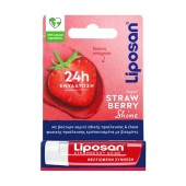 Liposan Strawberry Shine Lip Balm with Shea Butter 4,8gr