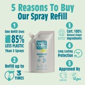 Salt of the Earth Vegan Αποσμητικό Spray Χωρίς Άρωμα Refill Pouch 300ml