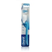 Oral-B 123 Indicator Χειροκίνητη Οδοντόβουρτσα Μέτρια 35mm 1τεμ