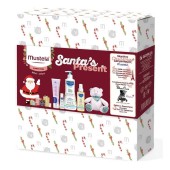 Mustela Promo Santas Present Gentle Cleansing Gel 500ml & 50ml & 123 Vitamin Barrier Cream 50ml & Baby Oil 100ml & Δώρο Λούτρινο Αρκουδάκι