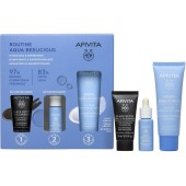 Apivita Promo Aqua Beelicious Oil-Free Κρέμα-Gel Ελαφριάς Υφής 40ml & Δώρο Μαύρο Gel Καθαρισμού 15ml & Booster 10ml