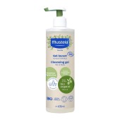 Mustela Bio Cleansing Hair & Body Gel Gel Βιολογικό Τζελ Καθαρισμού για Μαλλιά & Σώμα 400ml