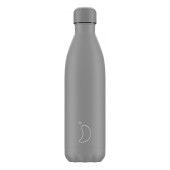 Chillys Ανοξείδωτο Μπουκάλι - Θερμός All Matte Grey 750ml