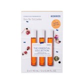 Korres Promo The Essential Collection Eau De Toilette Σετ Midnight Dahlia 10ml + Cashmere Kumquat 10ml + White Tea 10ml