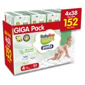 Babylino Premium Ultra Soft Pants Νο4 Maxi (7-13Kg) 152 τεμ