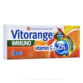 Uni-Pharma Vitorange Immuno Vitamin C + Zinc 30 chew.tabs