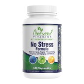 Natural Vitamins NO Stress Formula Συμπλήρωμα Διατροφής για το Άγχος 60 caps