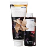 Korres Promo Renewing Body Cleanser Sugar Plum Shower Gel 400ml & Elasti - Smooth Body Buttter 400ml