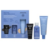 Apivita Promo Aqua Beelicious Oil-Free Hydrating Tinted Gel-Cream Spf30, 40ml & Δώρο Perfecting & Hydrating Toner 50ml & Δώρο Black Cleansing Gel Face & Eyes 15ml