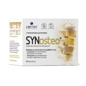 Libytec Synosteo Συμπλήρωμα Διατροφής με Ασβέστιο 800mg & Vit D3 20mcg (800iu) & Vit K2 45mcg 30 Sachets