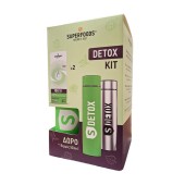 Superfoods Promo Pack S-Detox 2x300ml & Δώρο Θερμός 500ml