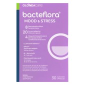 Olonea BacteFlora Mood & Stress Συμπλήρωμα Διατροφής με 3 Ψυχοβιοτικά για τη Διάθεση & Διαχείριση του Stress 30caps