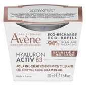 Avene Eau Thermale Hyaluron Activ B3 Aqua Gel-Cream Cell Regeneration Eco-Refill Κρέμα Κυτταρικής Ανανέωσης - Ανταλλακτική Συσκευασία 50ml