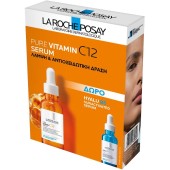 La Roche Posay Promo Pure Vitamin C12 Serum Ορός Λάμψης 30ml & Δώρο Hyalu B5 Suractivated Serum 10ml
