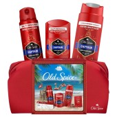 Old Spice Promo Captain Deodorant Body Spray 150ml & Deodorant Stick 50ml & 3in1 Shower & Shampoo Gel 250ml & Δώρο Νεσεσέρ