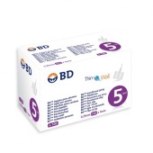 BD Thin Wall Βελονάκια για Πένα Ινσουλίνης 31G x 5mm 100τεμ