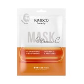 KIMOCO Beauty Mask Vitamin C Μάσκα Προσώπου για Αναδόμηση και Λάμψη με Βιταμίνη C και Πεπτίδια 23ml