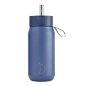 Chillys Series2 Switch Cup 2in1 Κούπα Θερμός 2σε1 με Καλαμάκι Whale Blue 750ml