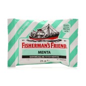 Fishermans Friend Μέντα Καραμέλες Με Δυνατή Γεύση Μέντας Χωρίς Ζάχαρη 25gr